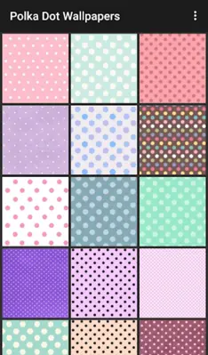 Polka Dot Wallpapers android App screenshot 0