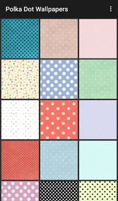 Polka Dot Wallpapers android App screenshot 1